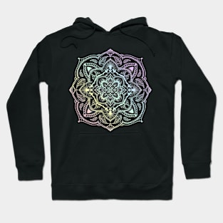 Pastel Rainbow Mandala Hoodie